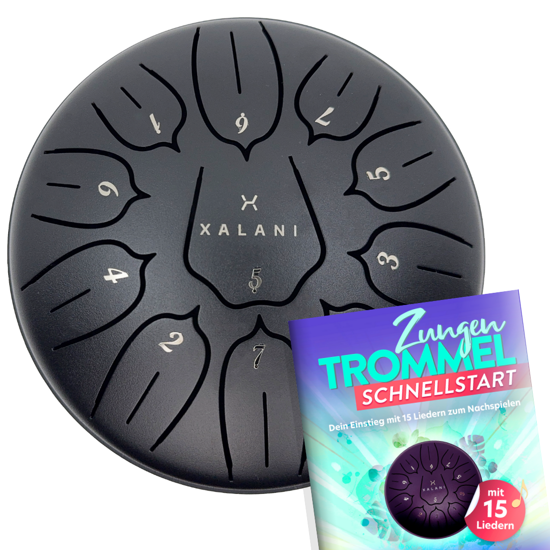 XALANI Zungentrommel Pure Harmony (6 Zoll, 11 Töne, C-Dur)