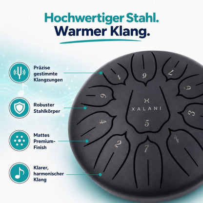 XALANI Zungentrommel Pure Harmony (6 Zoll, 11 Töne, C-Dur)