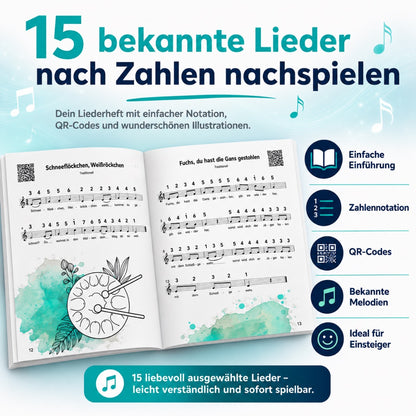 XALANI Zungentrommel Pure Harmony (6 Zoll, 11 Töne, C-Dur)