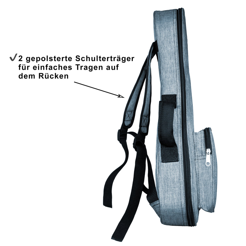 XALANI Ukulele Sopran Set Mahagoni inkl. E-Lehrbuch